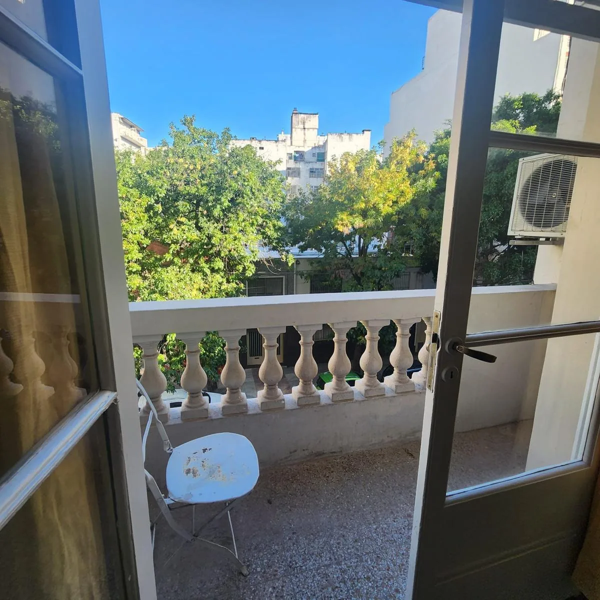 Apartamento de 1 quarto em Caballito, com varanda