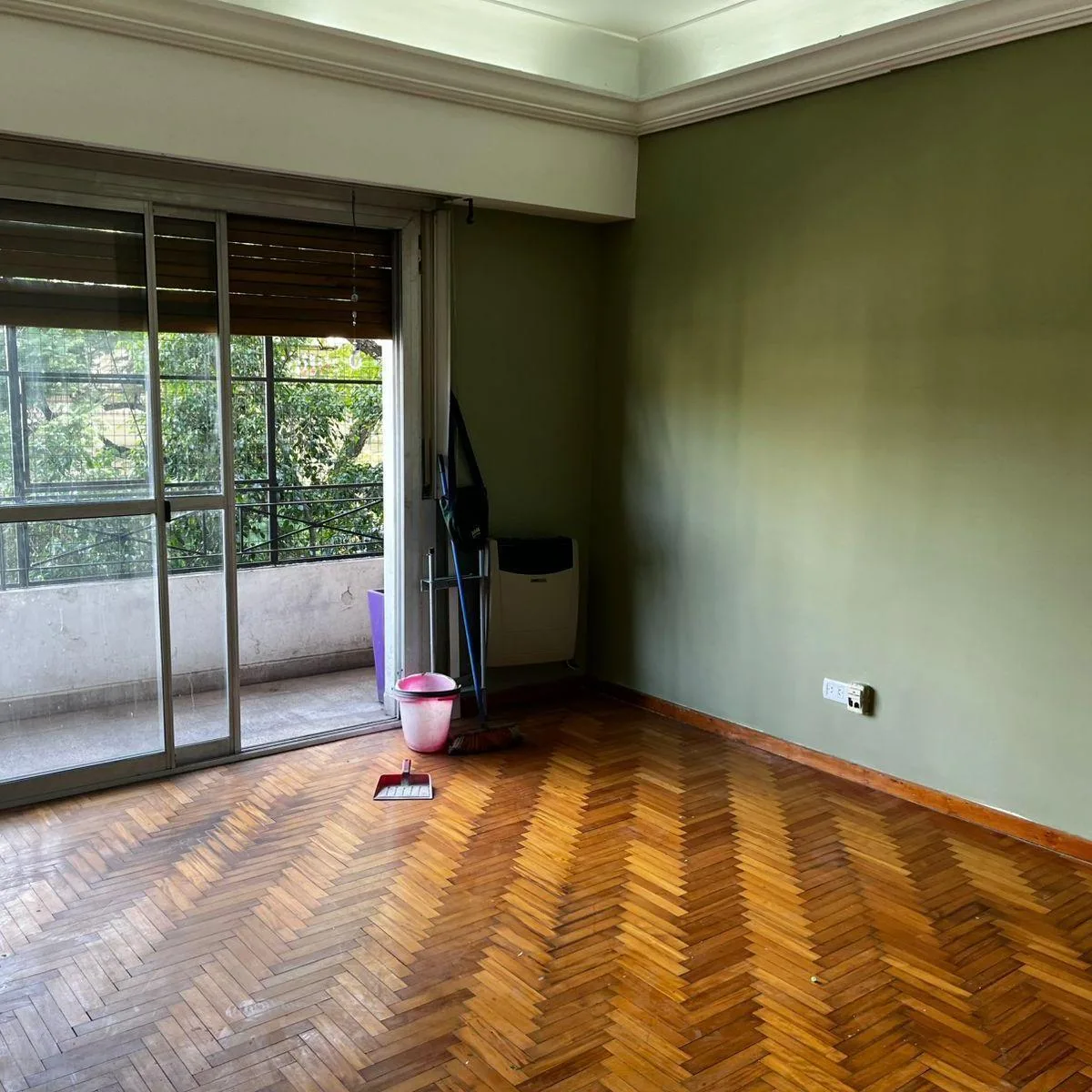 Квартира с 2 спальнями в Villa Crespo на втором этаже без лифта у Parque Centenario