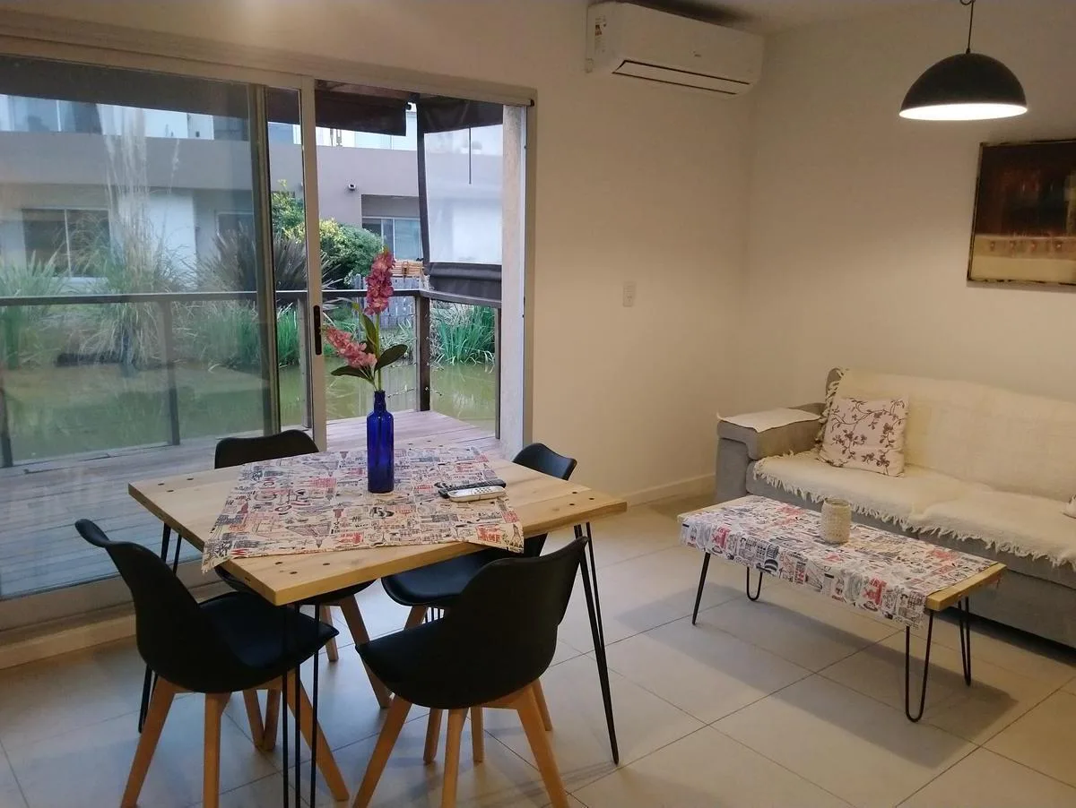 Furnished two-room apartment in Nordelta