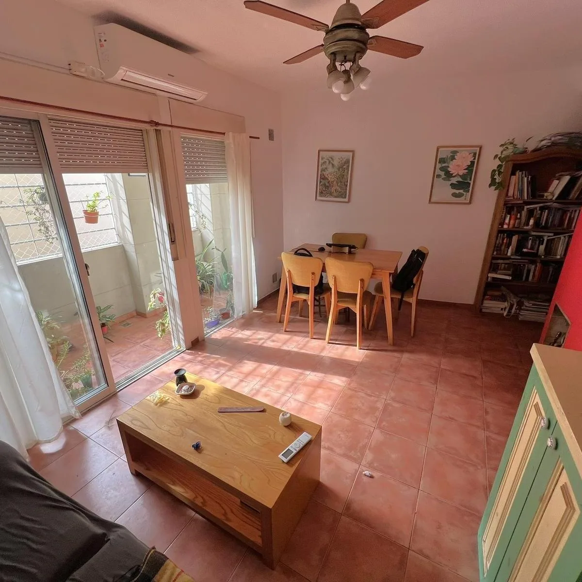 Apartment with balcony and private patio in Buenos Aires