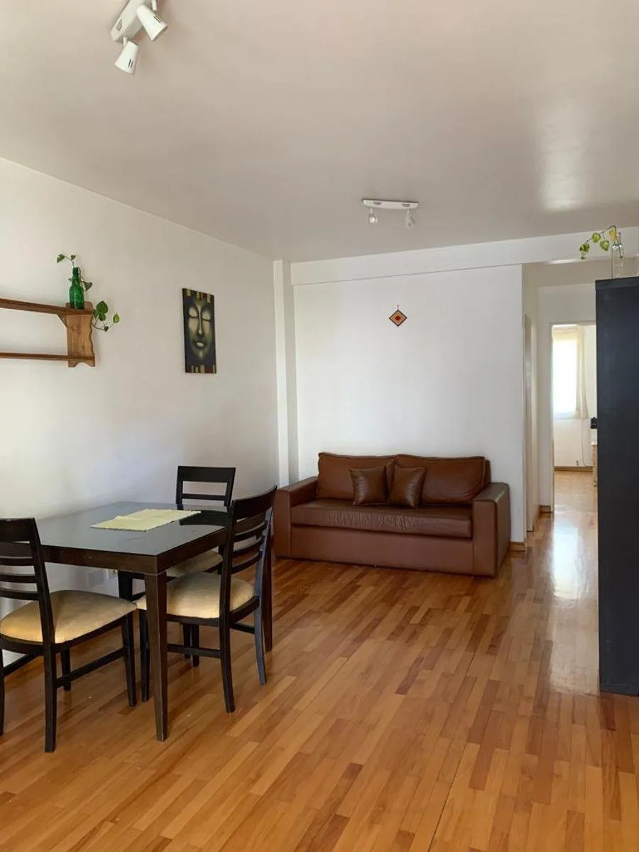 Departamento amoblado de 2 ambientes con balcón en Chacarita