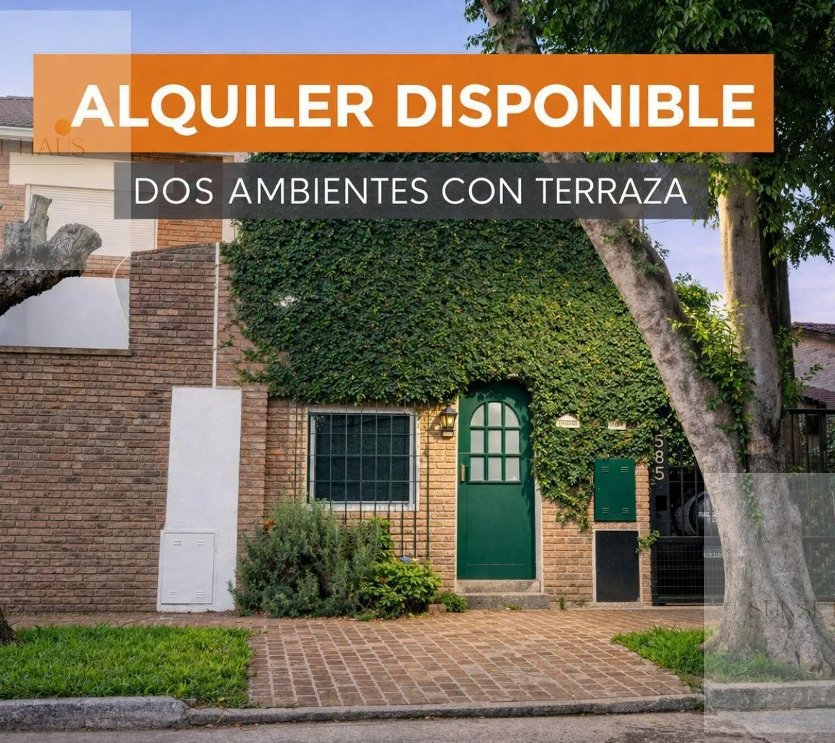 Dúplex de 2 ambientes con balcón terraza en San Isidro