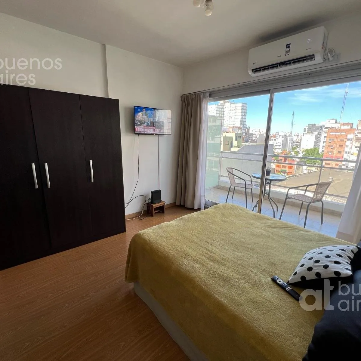 Квартира-студия с балконом в Caballito