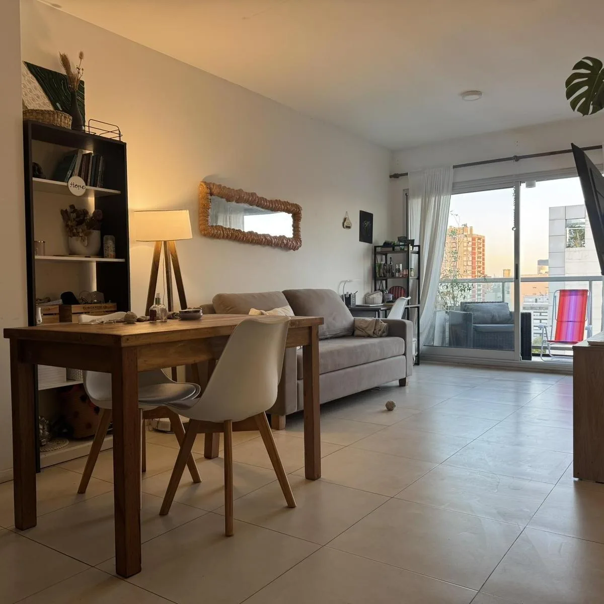 Two-room apartment with balcony in Belgrano
