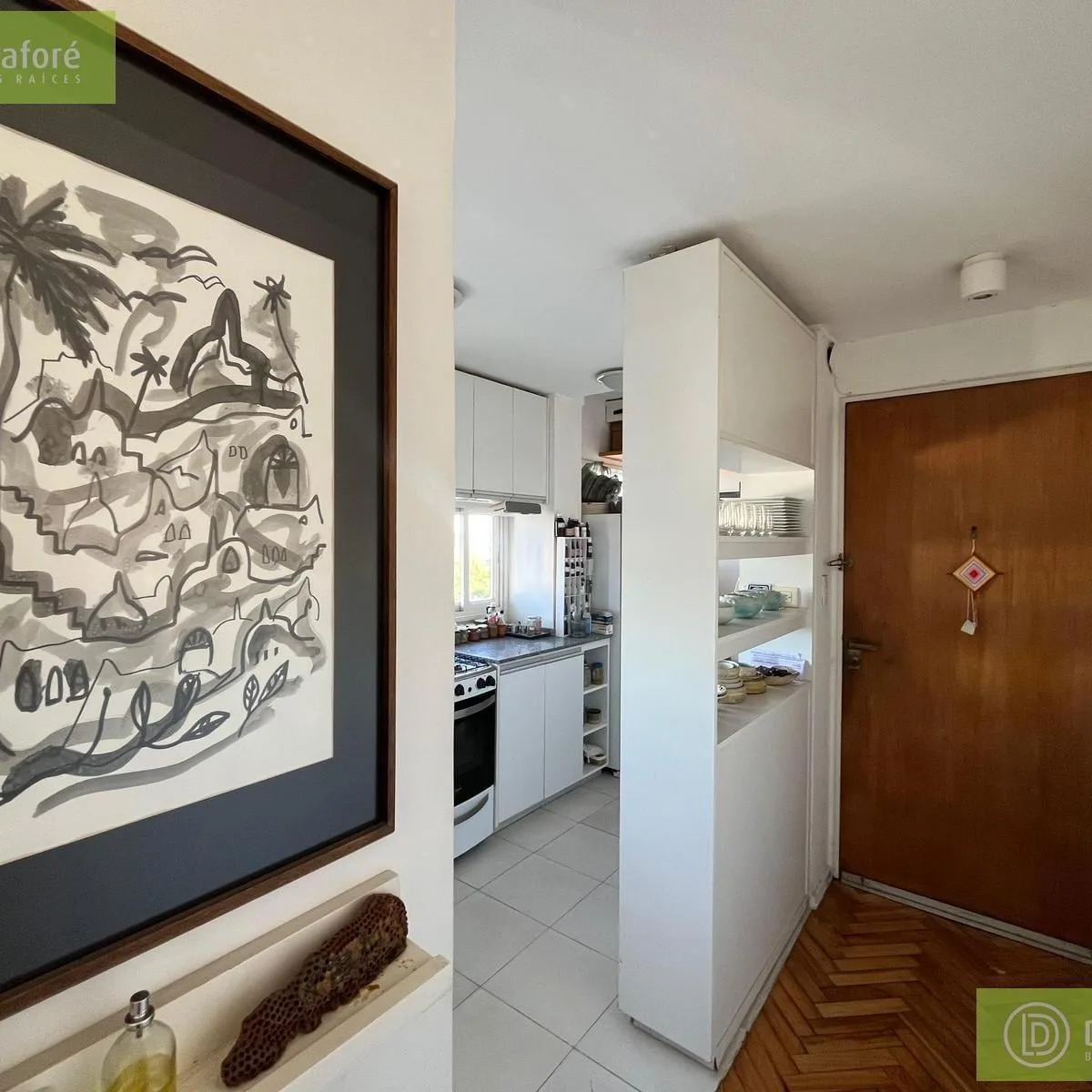 Apartamento de 3 ambientes com varanda contínua em San Isidro