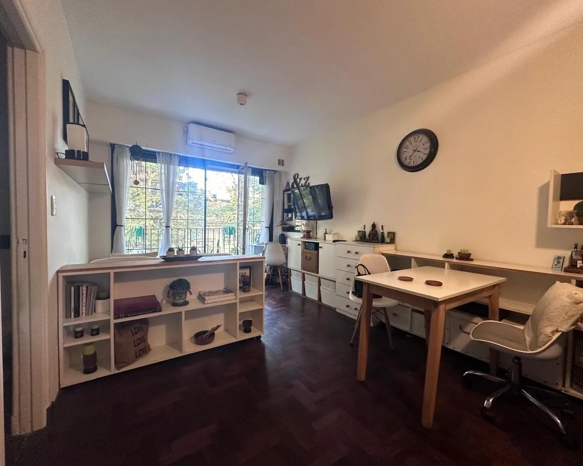 Studio apartment with balcony in Recoleta