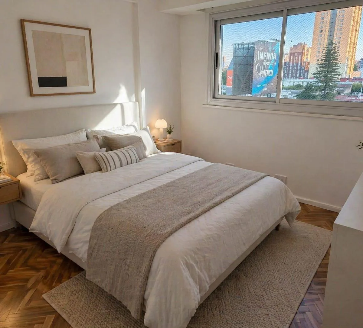 Unfurnished one-bedroom apartment in Constitución