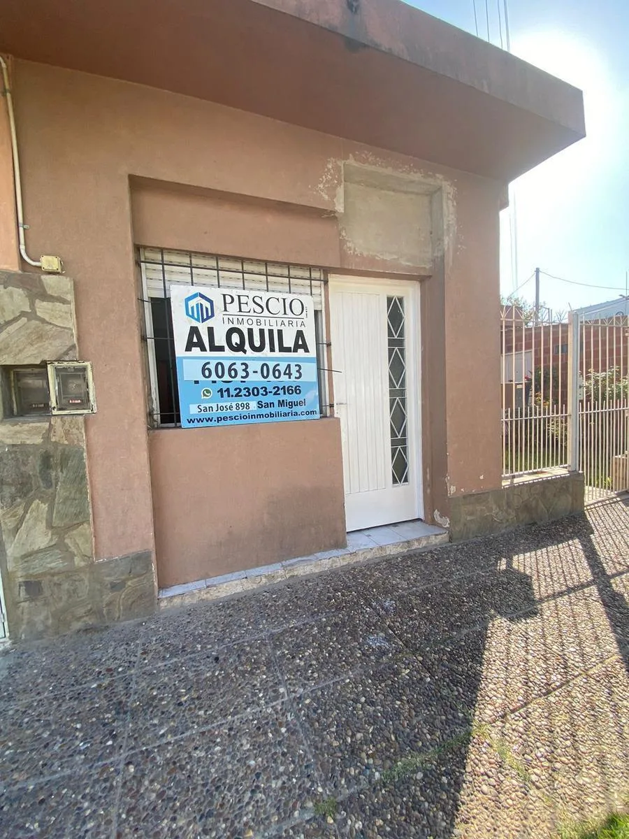 Departamento 2 Ambientes Alquiler en San Miguel