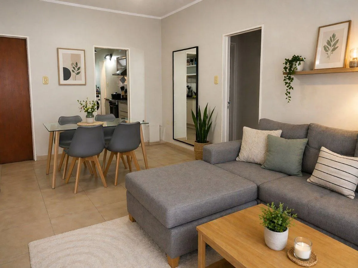 Apartamento de dois dormitórios em La Plata