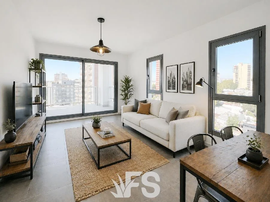 Brand-new two-room apartment with balcony in Tigre Centro