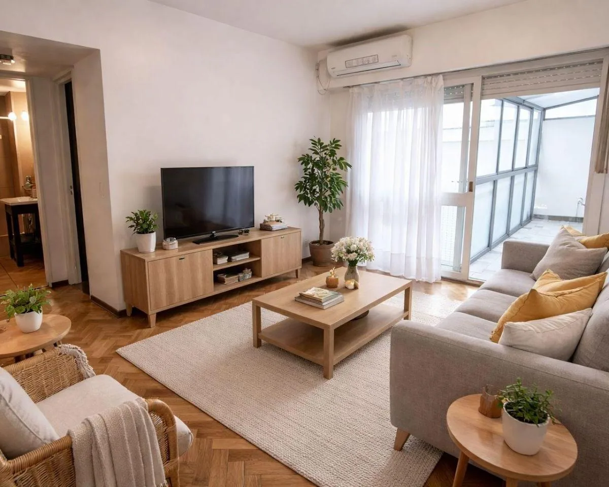 Reconditioned one-bedroom apartment in Recoleta