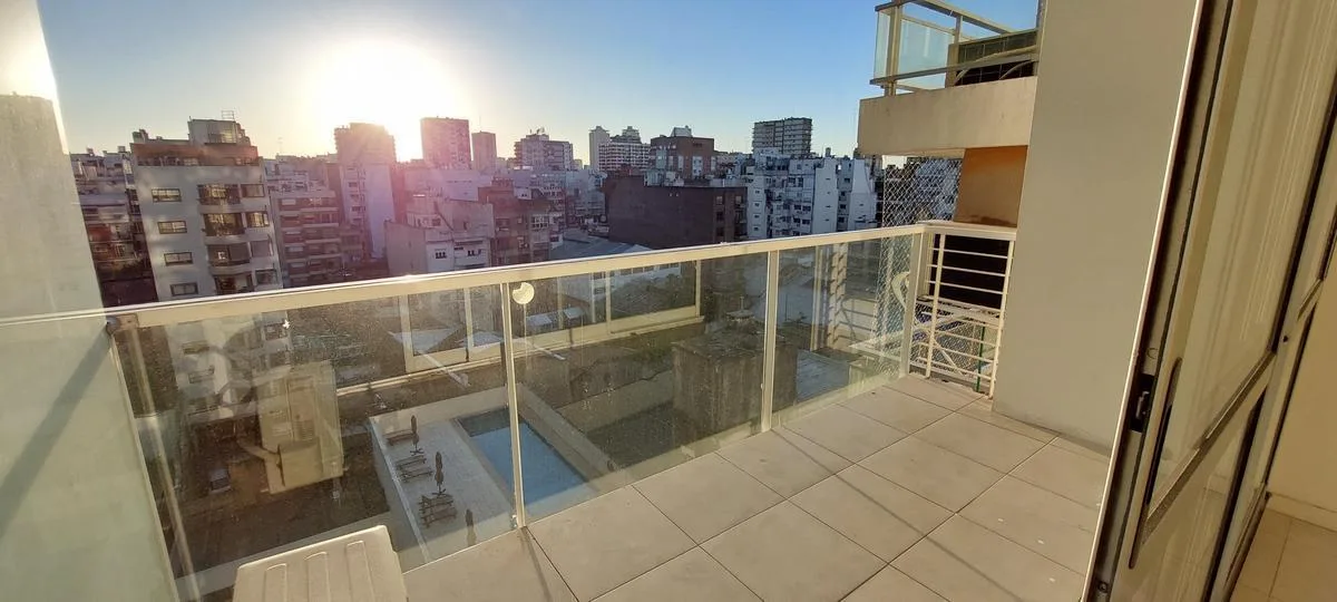 Квартира-студия в Caballito с балконом и бассейном