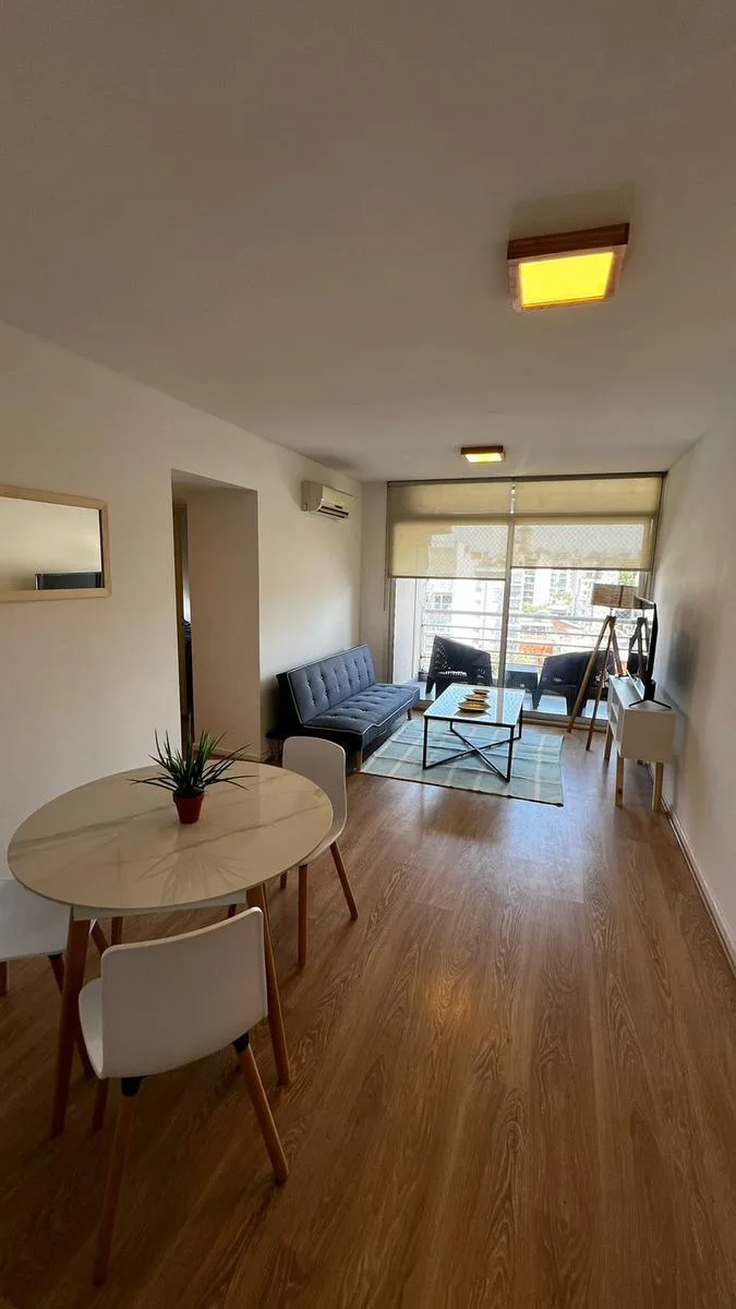 Apartamento mobiliado de três ambientes para aluguel temporário em Palermo