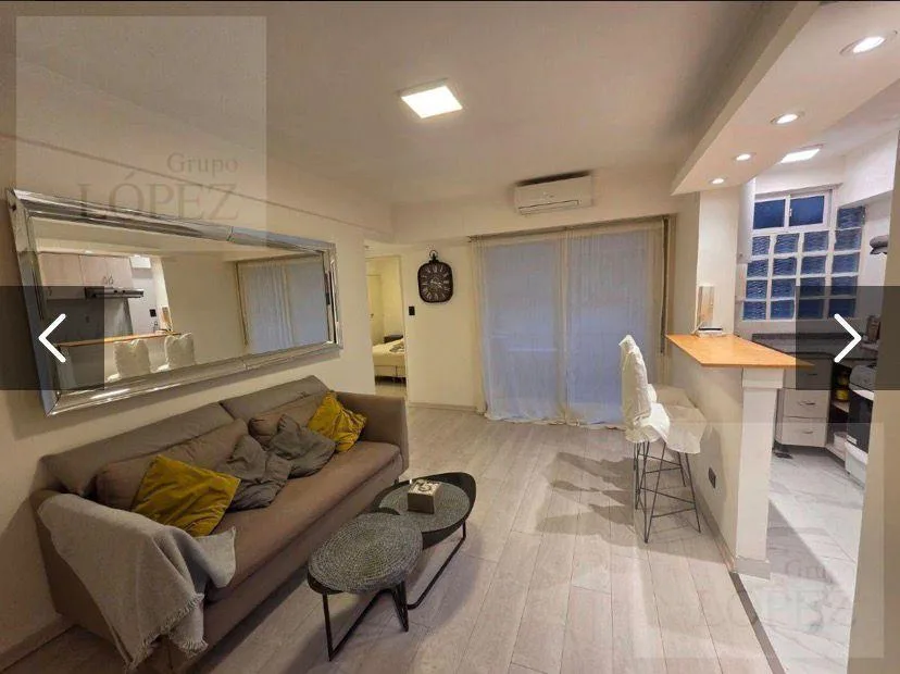 Departamento de 2 ambientes con balcón francés en Villa Crespo