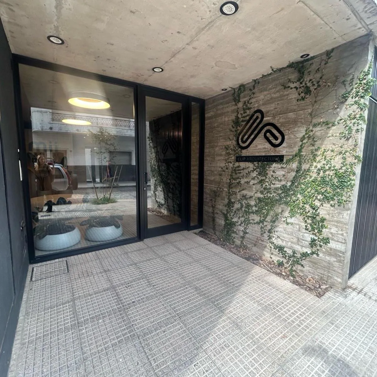 Квартира-студия в Caballito с балконом