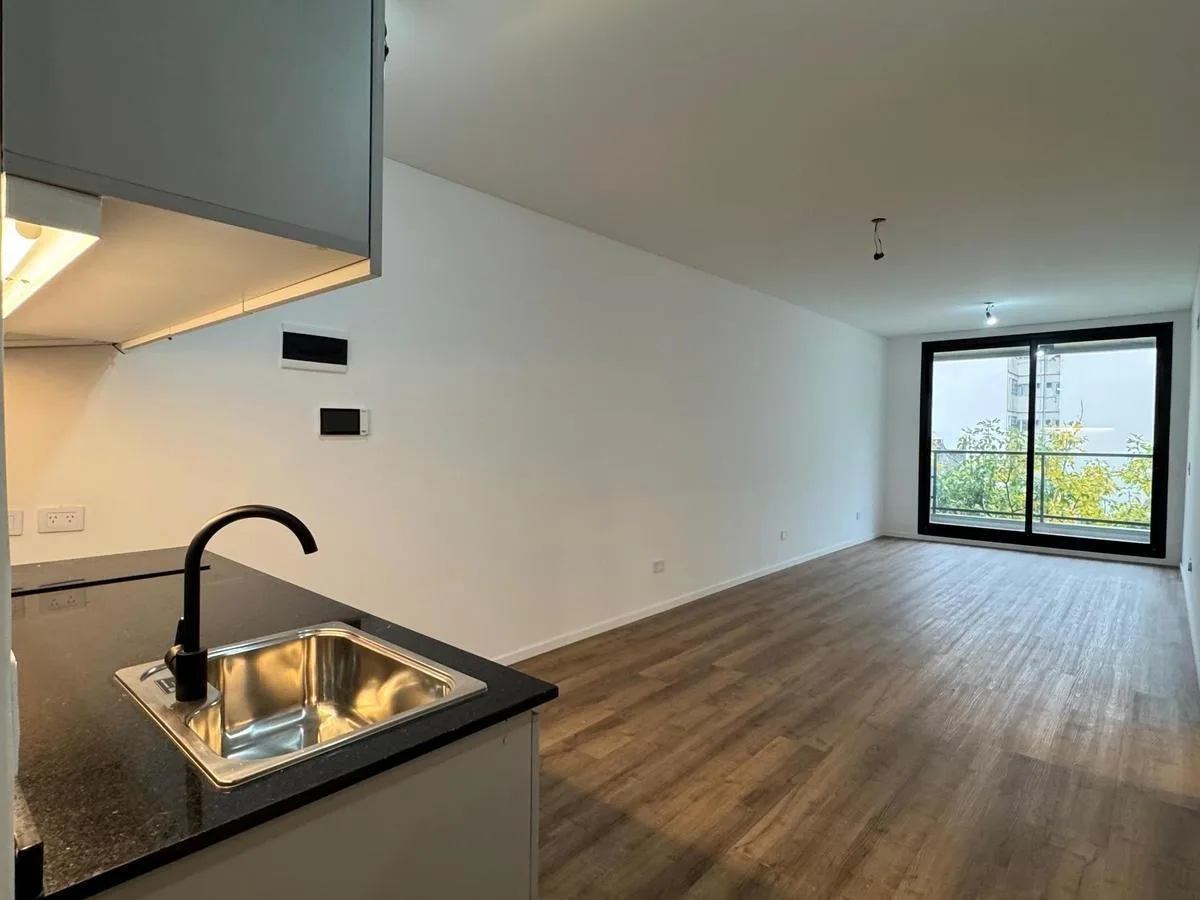Departamento a estrenar de 1 ambiente con balcón en Villa del Parque