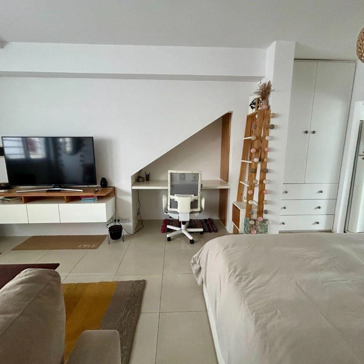 Меблированная квартира-студия с балконом в Saavedra