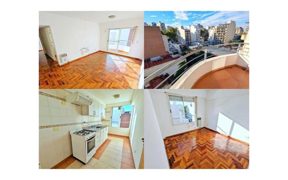 Semipiso de 2 ambientes con balcón en Flores