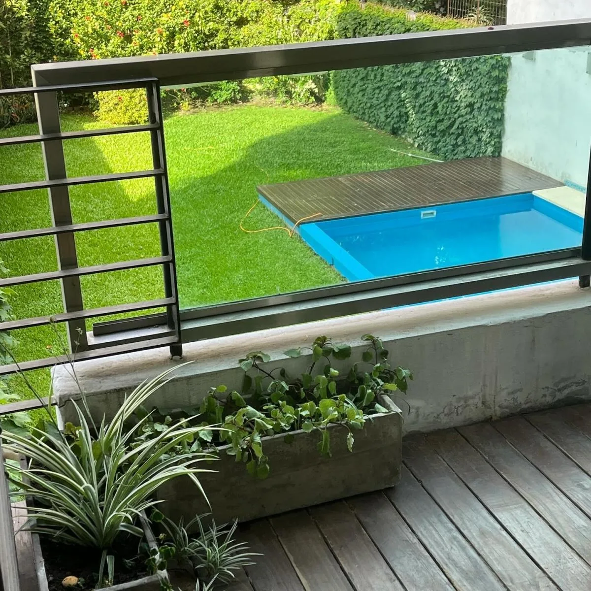 Kitnet com vista para o jardim em Belgrano