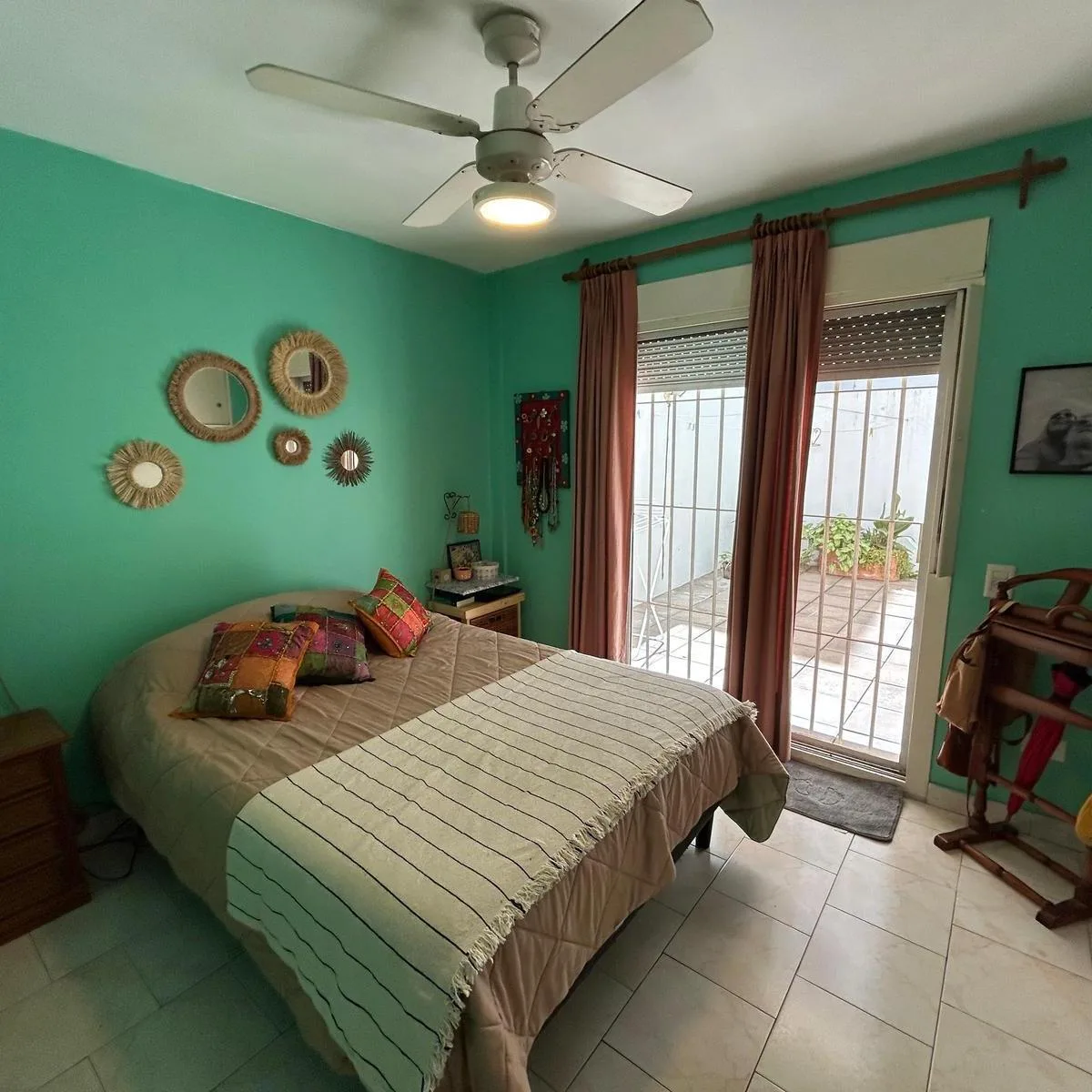 Departamento de 2 ambientes con patio y jardín en San Fernando