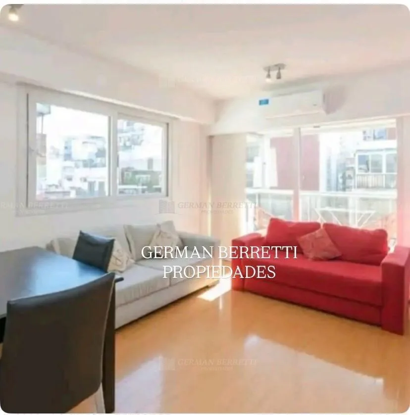 Furnished two-bedroom apartment in Chacarita