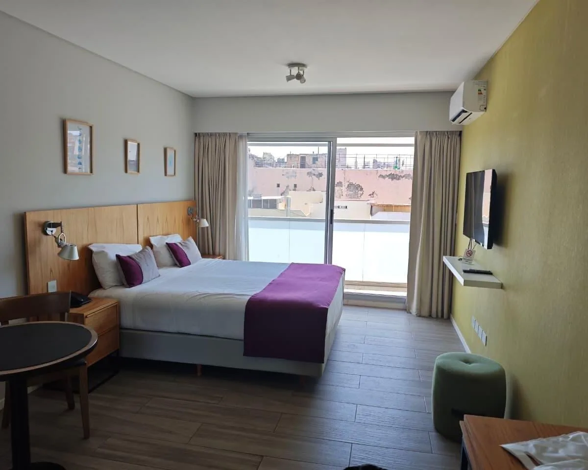 Furnished studio apartment with balcony in Balvanera