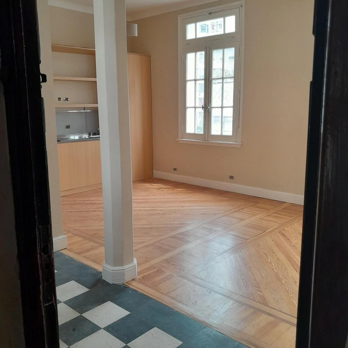 Apartamento de dois ambientes com 1 quarto em Balvanera