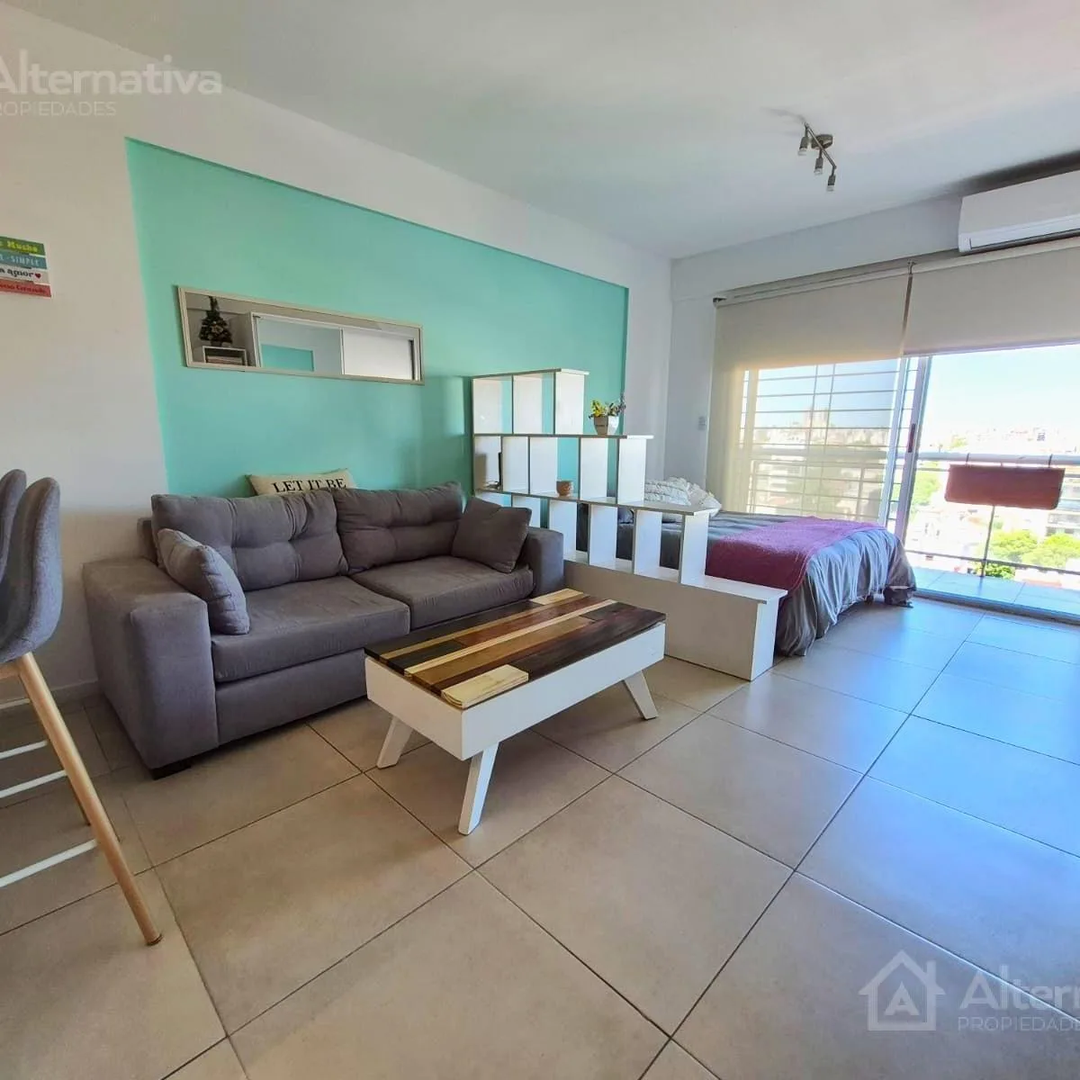 Monoambiente amoblado en alquiler temporario en Villa Crespo