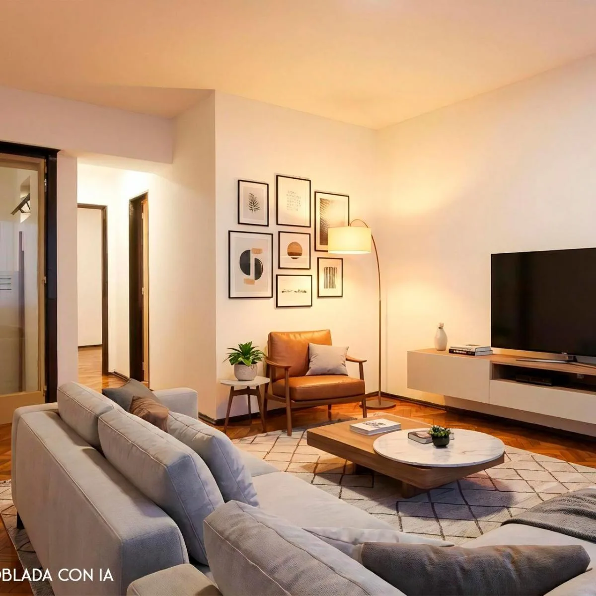 Departamento de 2 ambientes con patio en Caballito