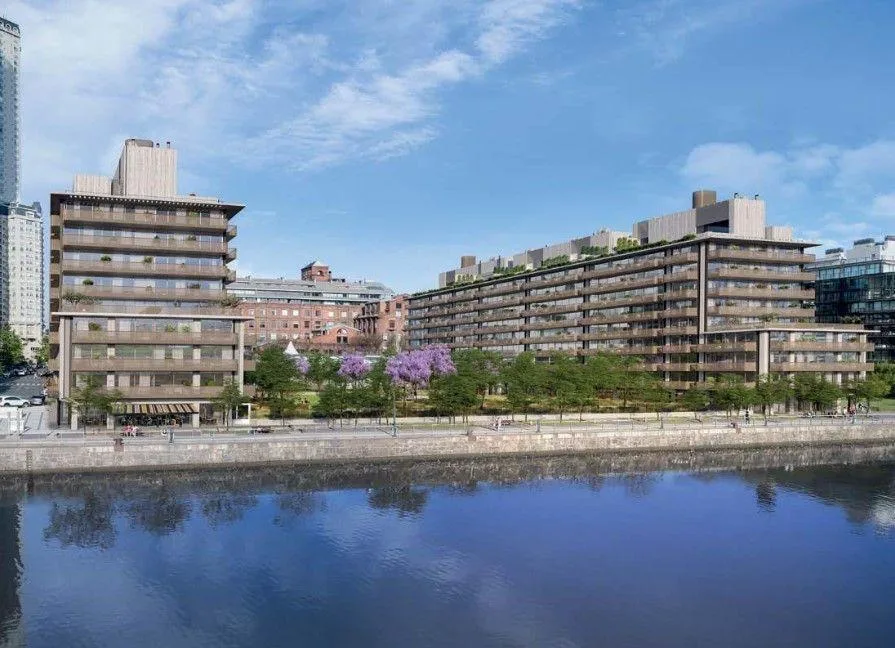 Двухкомнатная квартира без мебели в Puerto Madero