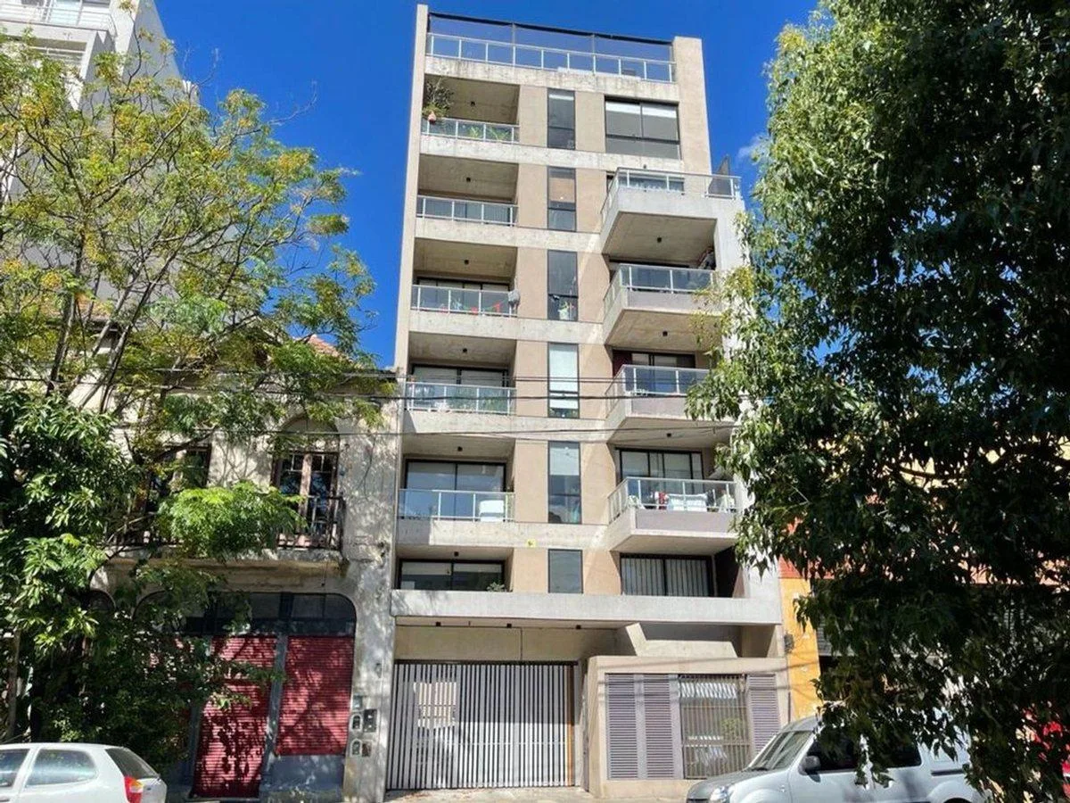 Studio with communal room and grill in Parque Chas