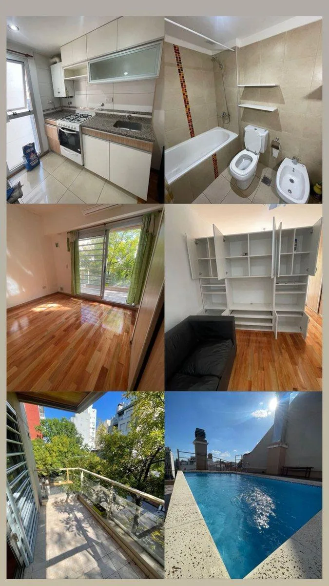 Квартира-студия 36 m² в Caballito
