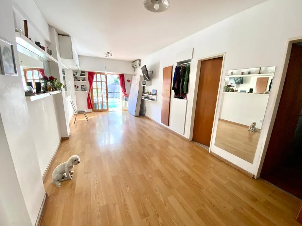 Divisible furnished studio with balcony in Barracas