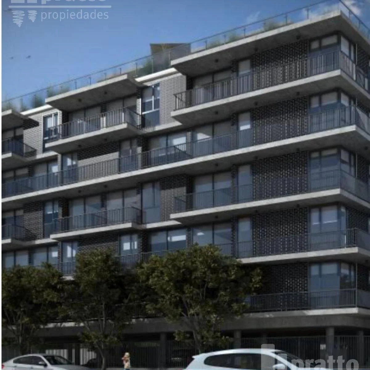 Квартира с 1 спальней в Tigre