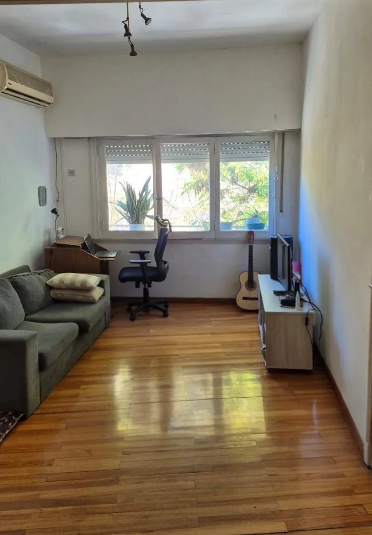 Apartamento de dois ambientes com 1 quarto em Palermo