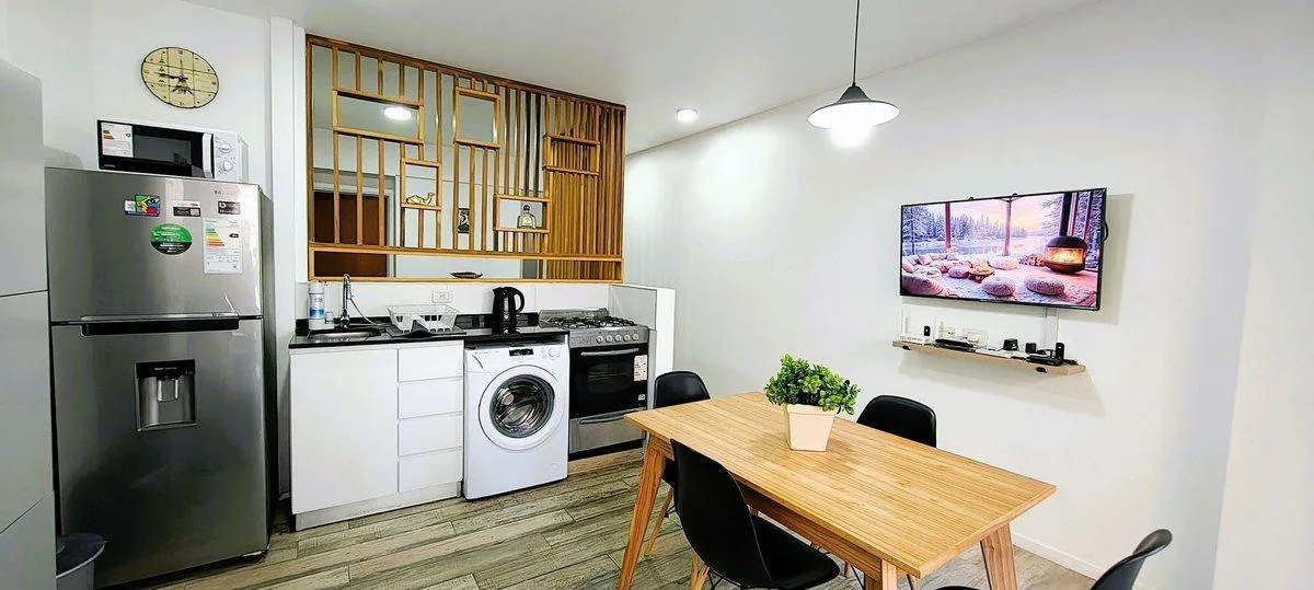 Kitnet de 40 m² mobiliada em Palermo de frente para a rua