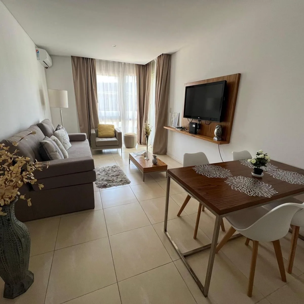 Departamento de 2 ambientes amoblado con balcón en Tigre