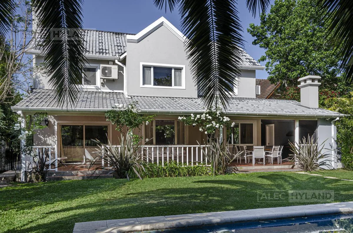 Casa de 4 quartos com piscina em Beccar (La Posta)