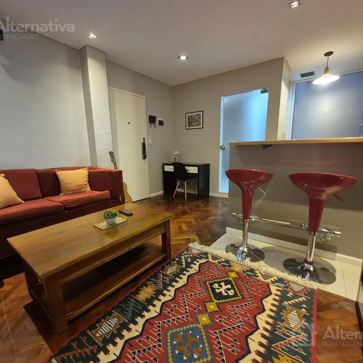 Refurbished one-bedroom, two-room apartment in Recoleta