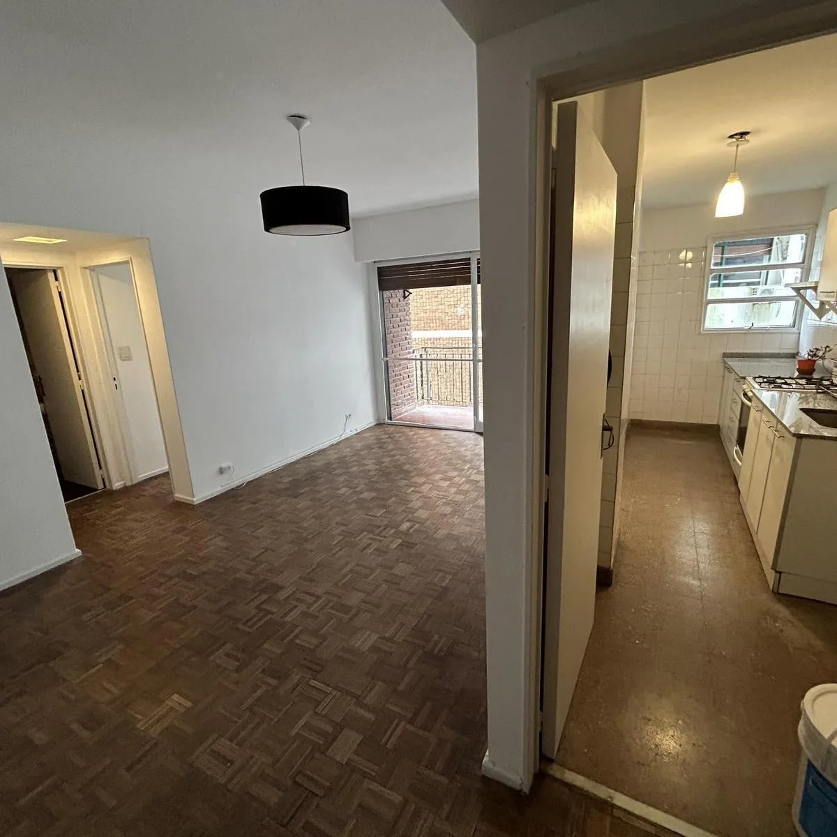 Apartamento de dois ambientes com 1 quarto em Martínez