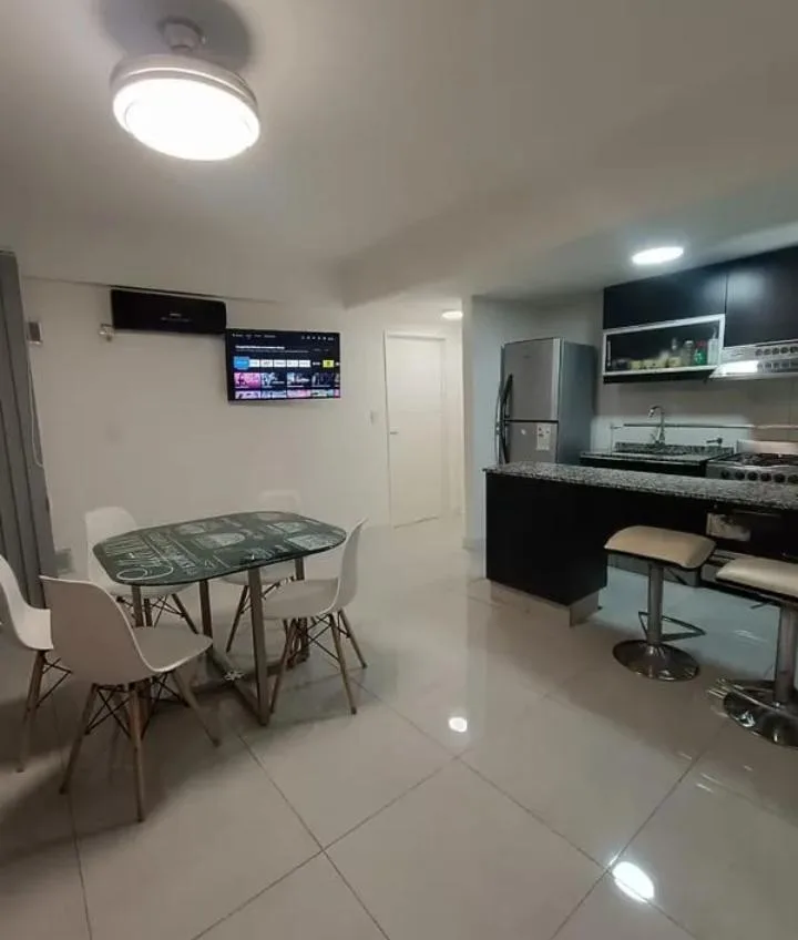 Furnished two-room apartment in Recoleta