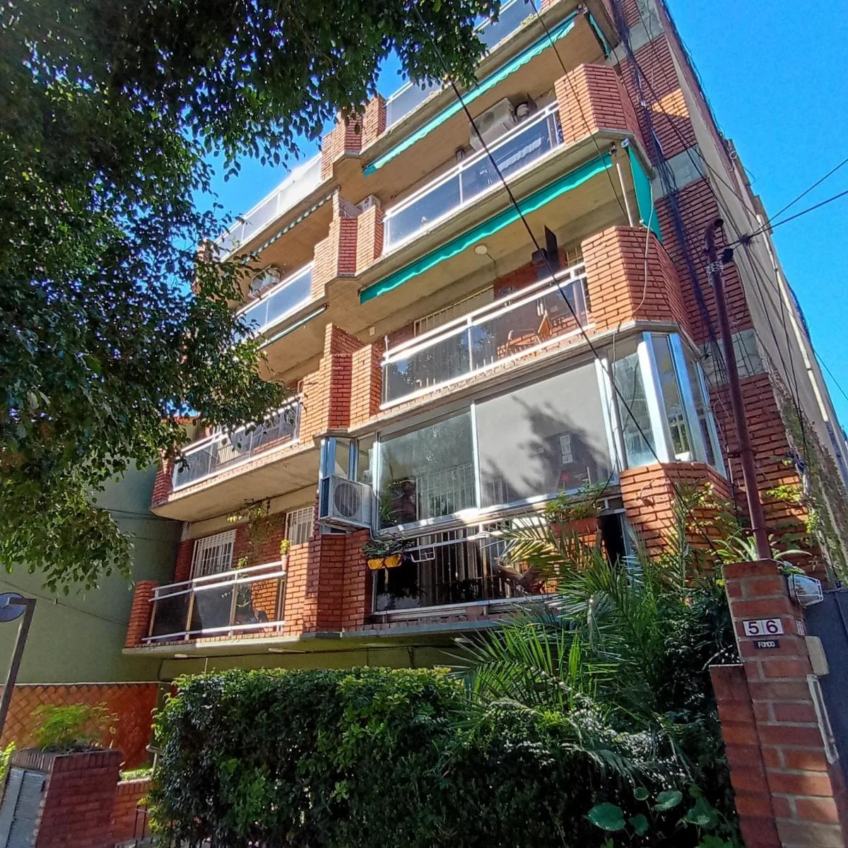 Apartamento de três ambientes com 2 dormitórios em Martínez