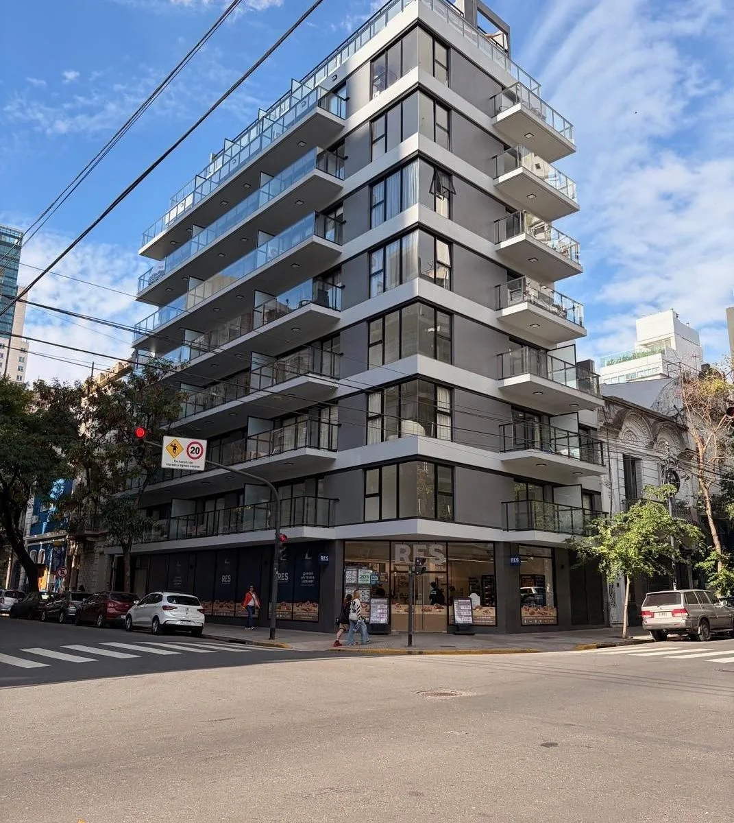 Kitnet divisível novo em Palermo Soho com varanda