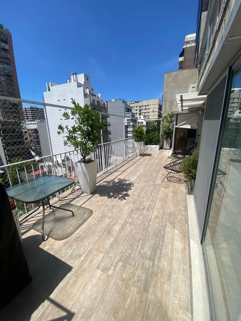 Apartamento mobiliado de 2 dormitórios em Las Cañitas