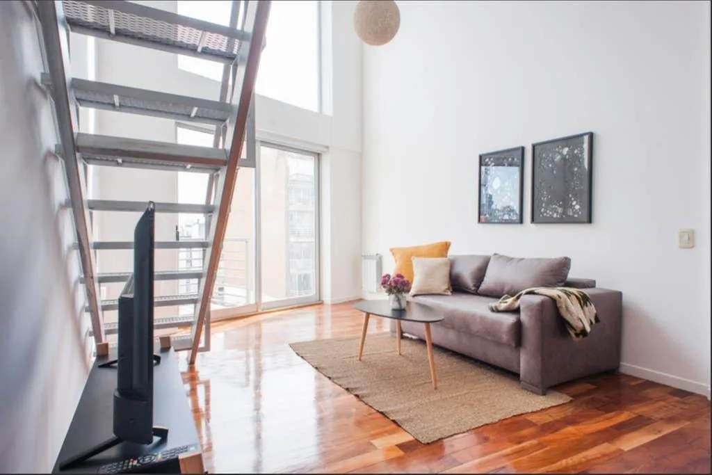 Furnished studio loft in Recoleta