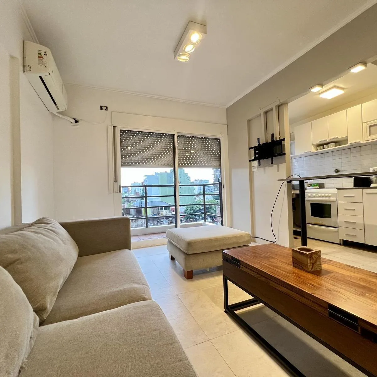 Apartamento de 1 quarto mobiliado em Saavedra