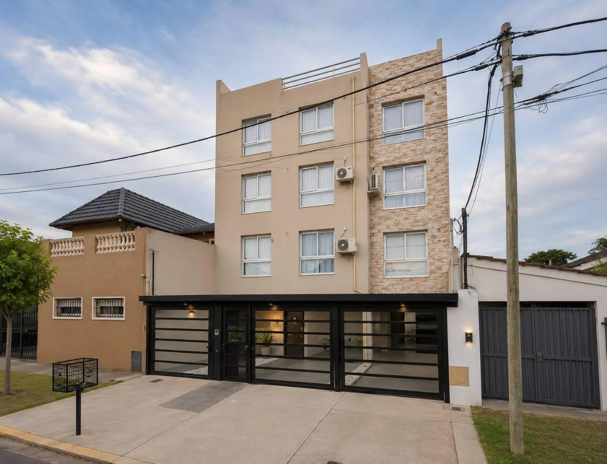 Departamento de 2 ambientes con cochera doble