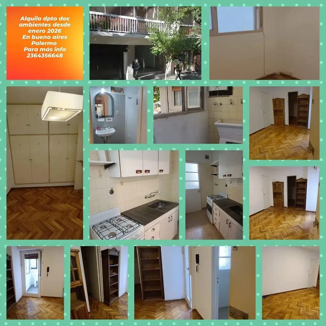 Two-room apartment in Palermo
