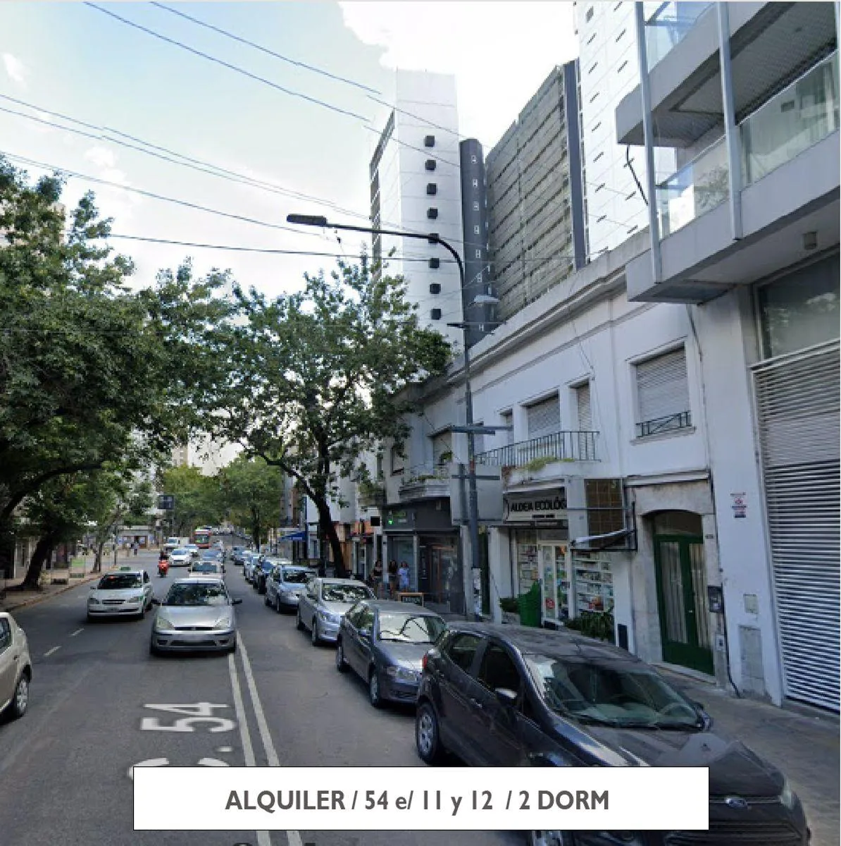 Apartamento de 2 dormitórios em La Plata