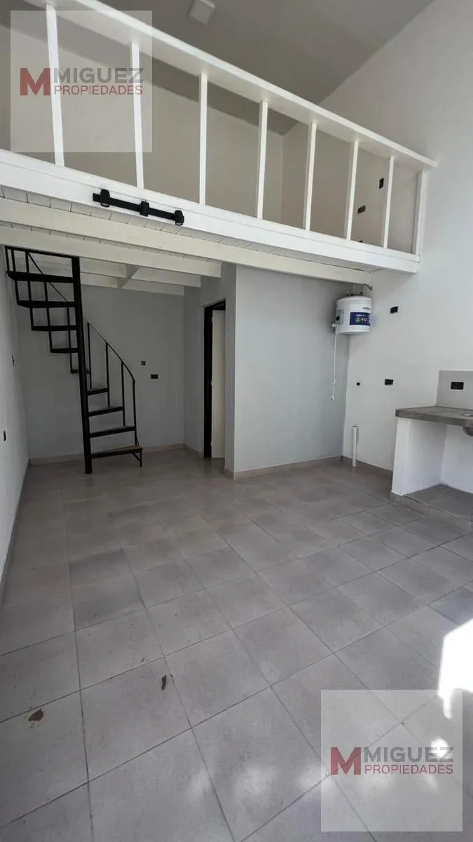 Loft 35 m² con entrepiso